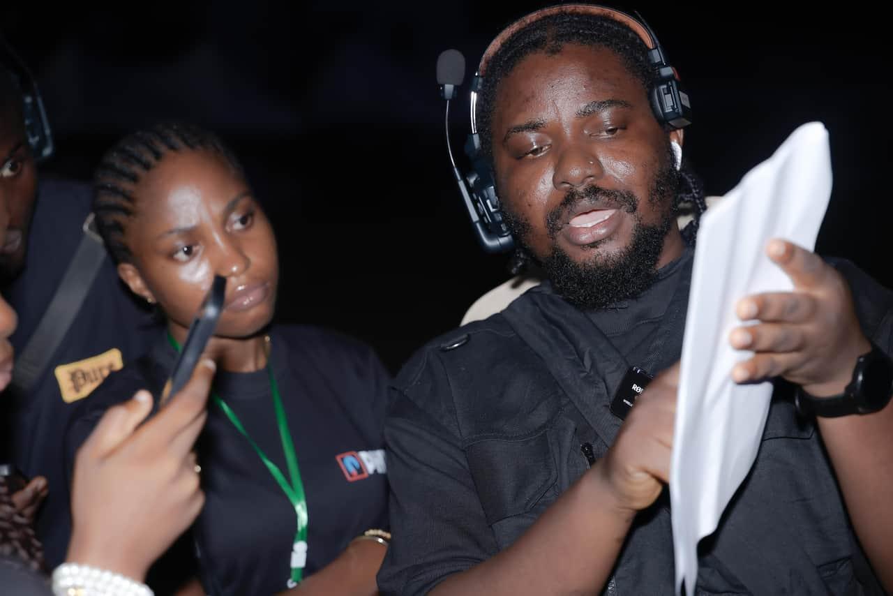 The Phiz Company team coordinating operations at a live event